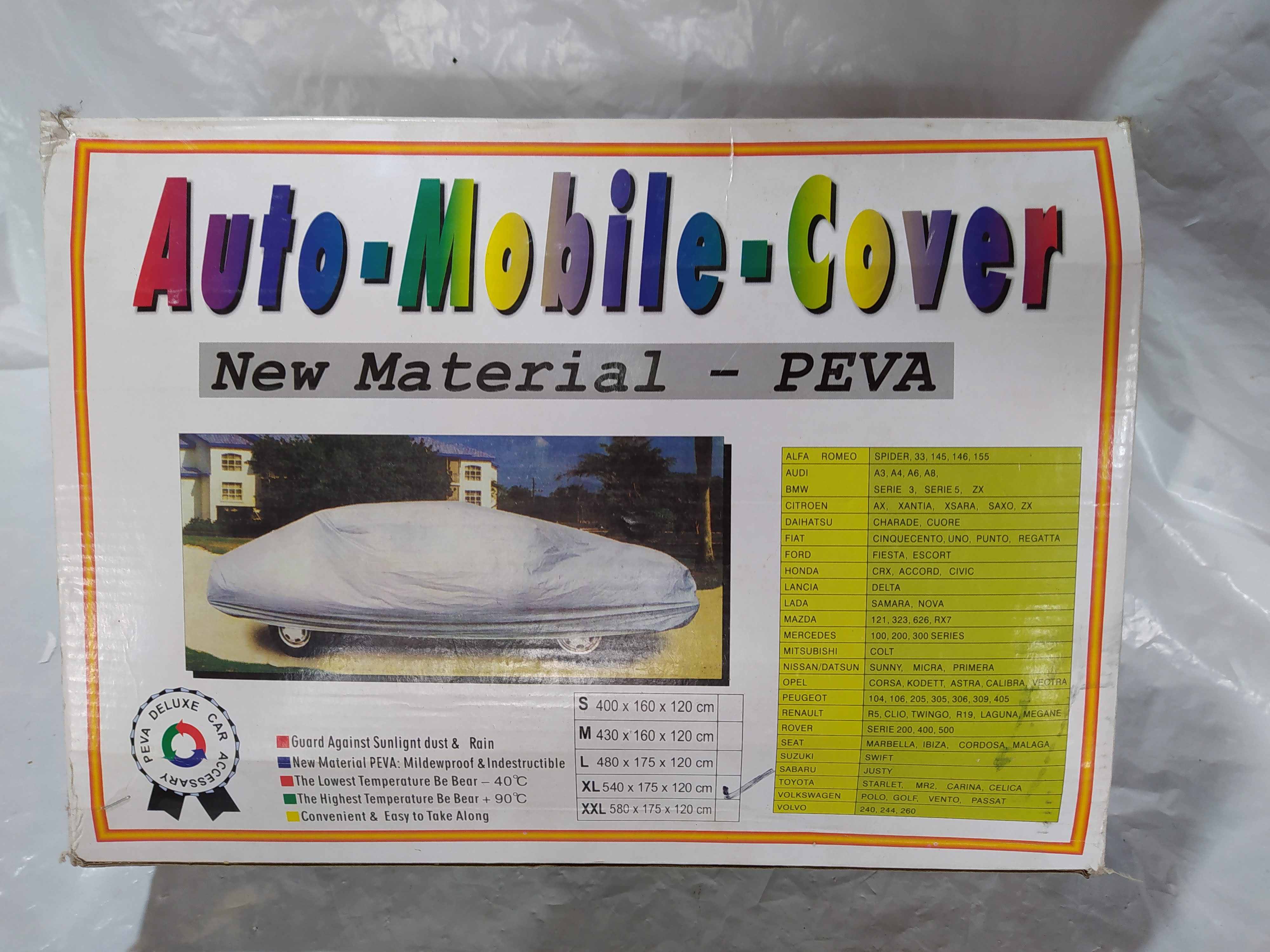 Funda Cubre Autos